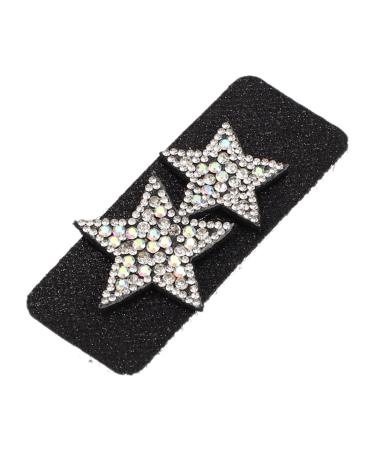 VOCOSTE Hair Pad Square Shape Hair Pad Bangs Patch for Women Silver Tone