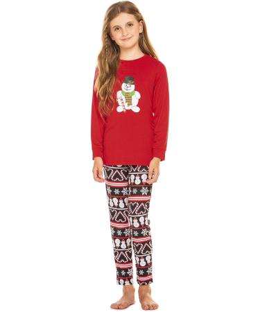 Ekouaer Christmas Family Pajamas Set - Red Nightwear for Men, Women & Kids (6 Years) - Buy Online on SooperMarket.com