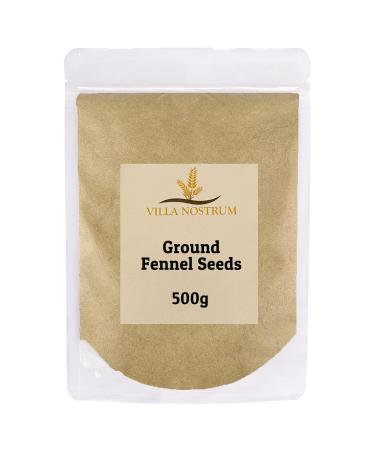 Ground Fennel Seeds 500g by Villa Nostrum