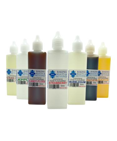 Professional Quality 50ml Concentrated Food Flavouring Oil - Dozens of Flavouring Oil for Candy Making Baking and Cooking - Also Works for Lip Balm and Lip Gloss Flavouring (Strawberry Daiquiri)