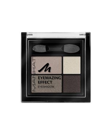 Manhattan Eyemazing Effect Eyeshadow Palette - 4 Shimmering Shades for Smokey Eyes - Rosy Wood 95C - International Shipping Available - Buy Online on SooperMarket.com