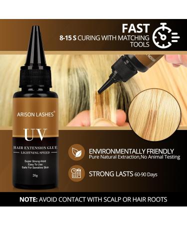 Buy ARISON Eco-Friendly Hair Lace Glue for Extensions - Waterproof & Fast-Dry 0.7fl.oz - Professional Quality - Buy Online on SooperMarket.com