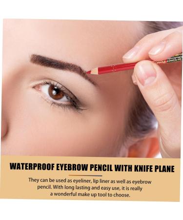 HAPINARY 12pcs Lip Liner Eyeliner Lip Pencil Lipliner Pencil Makeup Lip Liner Gel Liner Eyeliner Wooden - Buy Online on SooperMarket.com