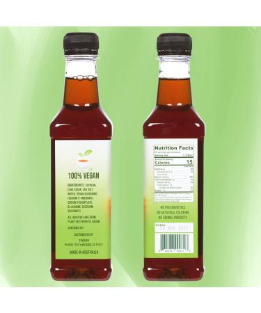 Premium 24Vegan Fish Sauce: Gluten-Free, Plant-Based Umami Seasoning for Vegetarian Asian Dishes - Buy Online on SooperMarket.com