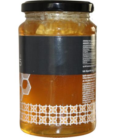 Helmos Greek Honey with Honeycomb 350 g - Buy Online on SooperMarket.com