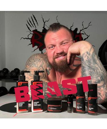 The Beast Line Cologne for Men by Beard Struggle - 6x Longer Than Traditional Colognes - Ragnarok Rising Eddie Hall Beast Line - Signature Edition - Mens Cologne 15 mL Glass Roller Bottle - Buy Online on SooperMarket.com