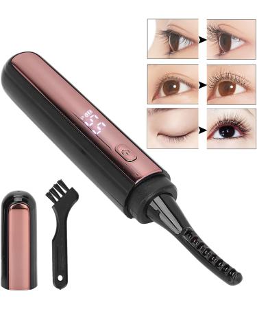 Electric Eyelash Curler - USB Heated Eyelash Clip with LCD Display & 4 Temperature Settings | Perfect for Stunning Long-Lasting Lashes - Women s Beauty Essential - Buy Online on SooperMarket.com
