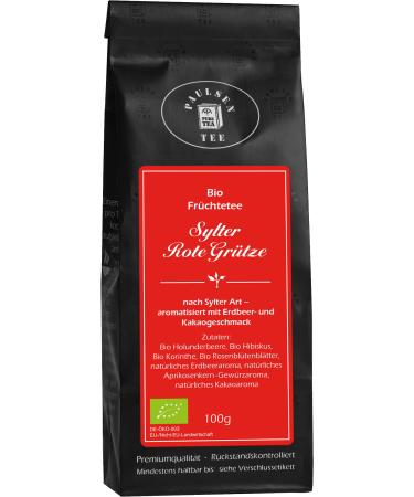 Organic Sylter Red Groats 100 g Paulsen Tea Fruit Tea Residue Controlled