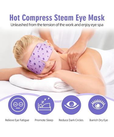Serfeymi 16-Pack Self-Heating Steam Eye Masks for Sleeping - Lavender & Chamomile | Disposable Eye SPA Mask for Mother's Day Gifts - Buy Online on SooperMarket.com