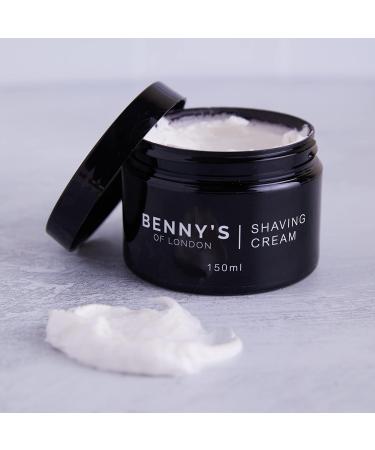 BENNY'S Shaving Cream | Light Refreshing Scent | Hydrates & Rejuvenates | Vegan | Made in The UK - Buy Online on SooperMarket.com