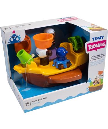 TOMY Toomies Pirate Bath Toy | Water Play Shower Baby Toy for Kids | Suitable for Toddlers & Children Boys & Girls from 18 Months - Buy Online on SooperMarket.com