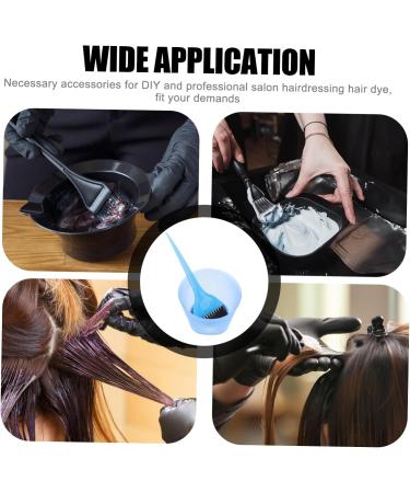 FRCOLOR Hair Dye Brush 1 Set Hair Color Kit Mixing Bowls Hair Oil Applicator Hair Coloring Bowl Hair Color Brush Hair Coloring Brush Hair Coloring Mixing Bowl Plastic Bowl Set Hair Dye - Buy Online on SooperMarket.com