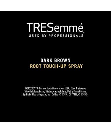 TRESemm Root Touch-Up Temporary Hair Color Dark Brown Hair Ammonia-free Peroxide-free Root Cover Up Spray 2.5 oz (Pack of 2) Dark Brown 2.5 Ounce (Pack of 2) - Buy Online on SooperMarket.com