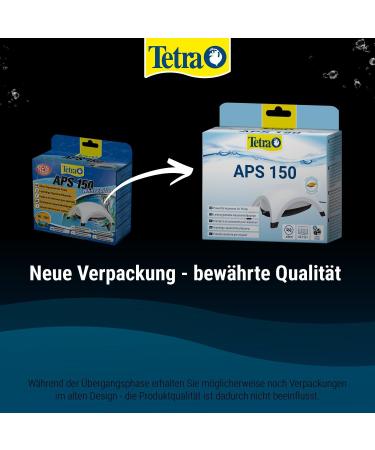 Tetra APS 150 Aquarium Air Pump - Ultra Quiet Diaphragm Pump for 80-150L Aquariums - Best Shipping Worldwide - Buy Online on SooperMarket.com