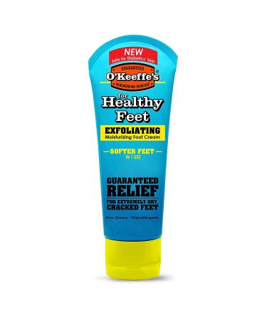 O'Keeffe's Healthy Feet Exfoliating Foot Cream 3 oz. Tube - 2 Pack - Buy Online on SooperMarket.com