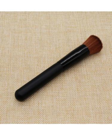 1PC Concave Makeup Brush Liquid Brushes Brush Large Face Brush Liquid Cream Blending Tool Cosmetic Applicator For Full Coverage(Black) - Buy Online on SooperMarket.com