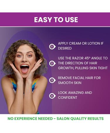 Dermaplaning Blades for Face | 12 Pack | Dermaplane at Home to Exfoliate Skin | Face Razors for Women | Face Shaver Women | Facial Razors for Women | Dermaplaning Kit | Face Razor | Eyebrow Razor - Buy Online on SooperMarket.com