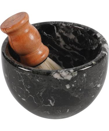 Handmade Marble Shaving Bowl for Men - Radicaln Shaving Cream Bowl for Barber Supplies - Ideal for Beard Clean Up and Esthetician Use - Buy Online on SooperMarket.com