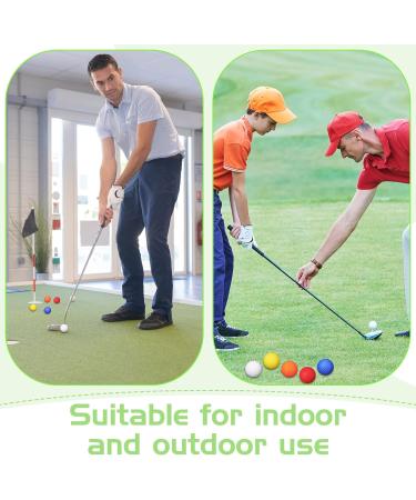 120 Pack Foam Golf Practice Balls - Realistic Feel, Limited Flight Training Balls for Indoor/Outdoor Use - Multi Colored Soft Balls for Golf Parties - Buy Online on SooperMarket.com