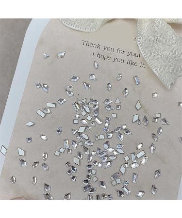 100pcs Quality Nails Art Decorative Accessories Rhinestones Nail Craft Decortaion Easy Installation And Removal AB Nail Rhinestones - Buy Online on SooperMarket.com