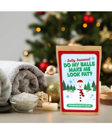 Snowman Balls Big Bath Soak | Premium Sea Salt Christmas Gift for Men | Funny Stocking Stuffer for Boyfriend & Husband | Perfect for Snowmen Lovers - Buy Online on SooperMarket.com