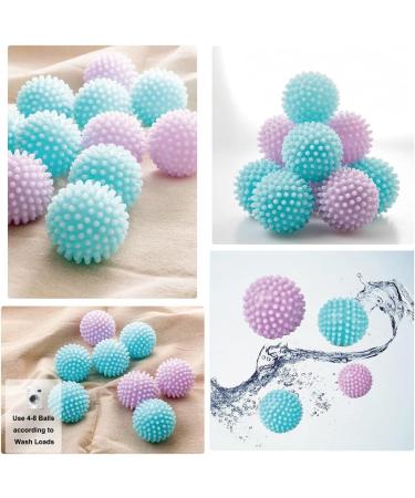Bienstylife Reusable Laundry Dryer Balls - Eco-Friendly Fabric Softener Alternatives (Set of 4) - Light Series - Buy Online on SooperMarket.com