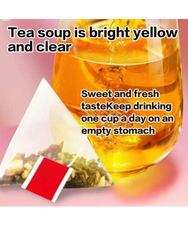 Poria And Coix Seed Tea For Dampness Elimination 30Bags/1Box Fu Ling Yi Wet Tea Lemon Hawthorn Lotus Leaf Tea Dampness Clearing Herbal Tea Poria Cocos Dehumidification Tea (2Box) - Buy Online on SooperMarket.com