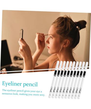WOFASHPURET Eyes Cosmetic Tools 10pcs Lying Silkworm Eyeliner Highlighter Makeup Eyeliner Pencils Cosmetics Eye Line Pencils Brush - Buy Online on SooperMarket.com
