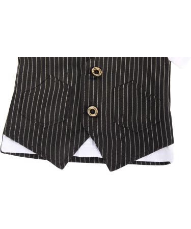 AmzBarley Baby Boys Gentlemans Outfit Suit | Kids Tuxedo Rompers | Black | 3-4 Years - Buy Online on SooperMarket.com