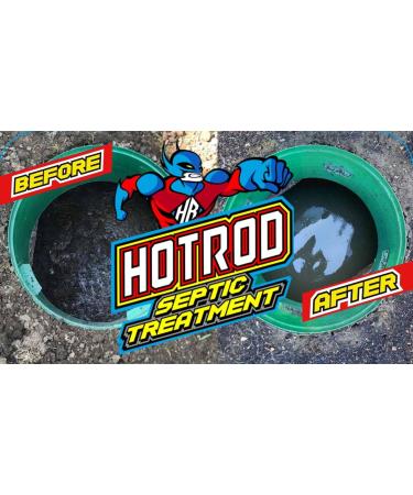 Hotrod Emergency Septic Treatment - Reduce Solids & Extend Drainfield Life | International Shipping - Buy Online on SooperMarket.com