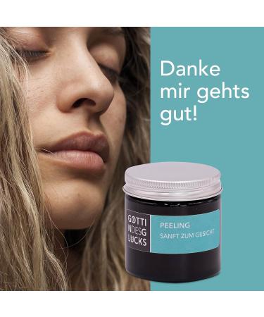 Goddess of Happiness Facial Peeling 50ml - Vegan Apricot Scrub | Fairtrade & Zero Waste Natural Cosmetics - Buy Online on SooperMarket.com