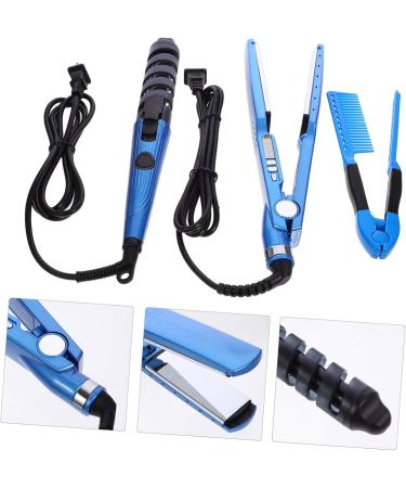 Baluue 1 Set Curling Iron Set Hair Rollers Comb Hair Curler Curling Wand Hair Straightener Curlers Rubber - Buy Online on SooperMarket.com