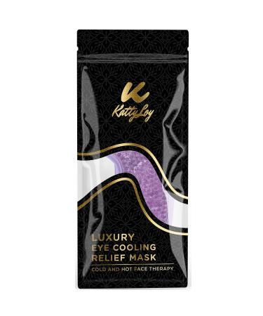 Katty Loy Gel Eye Mask - Luxury Cooling Eye Mask for Hot Cold Therapy - Relieves Puffy Eyes, Dark Circles, Headaches, Migraines & Sinus Pain - Reusable (1 Count) - Buy Online on SooperMarket.com