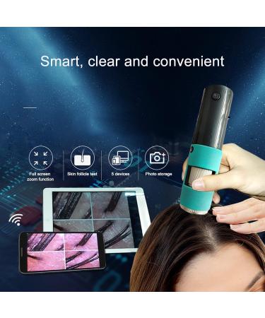 3MP Scalp Detector Portable Skin Dignosis Detector Handheld Intelligent Hair Follicle Analyzer Good for Solving Scalp and Hair Follicle Problems - Buy Online on SooperMarket.com