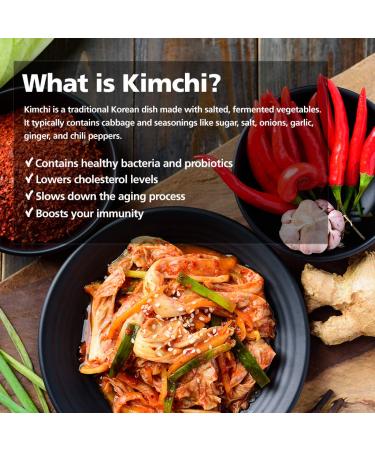 SEOUL SISTERS Korean Kimchi Powder Seasoning Mix - Spicy 3.5 oz (100g) | Probiotic Barbecue Rub for Meat & Vegetables - Buy Online on SooperMarket.com
