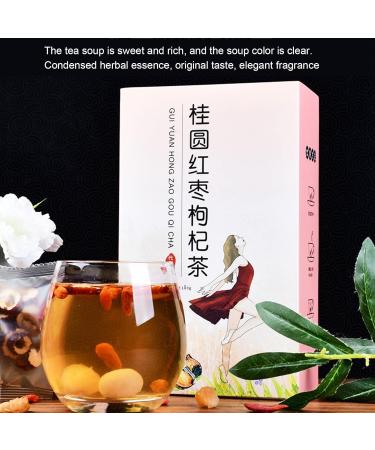 Red Dates Tea Longan & Wolfberry Herbal Tea Bags - Qi & Blood Support for Female Menstrual Periods - Buy Online on SooperMarket.com