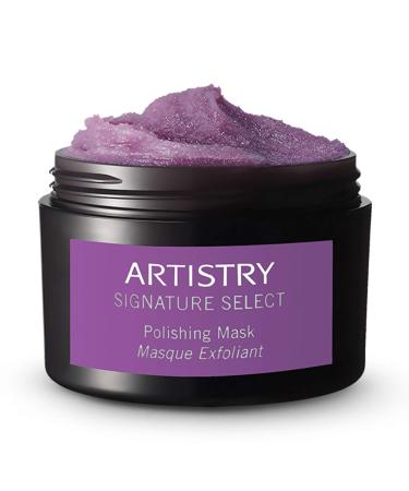 ARTISTRY SIGNATURE SELECT Brightening Mask - 3.5 oz - exfoliates and revitalizes skin - White Chia Seed Extract (Polishing Mask - Black Currant Extract)
