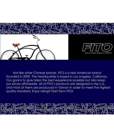Fito Aluminum Alloy Handle Bar Stem - 25.4mm for Beach Cruiser, BMX, Comfort Bikes - Black - Buy Online on SooperMarket.com