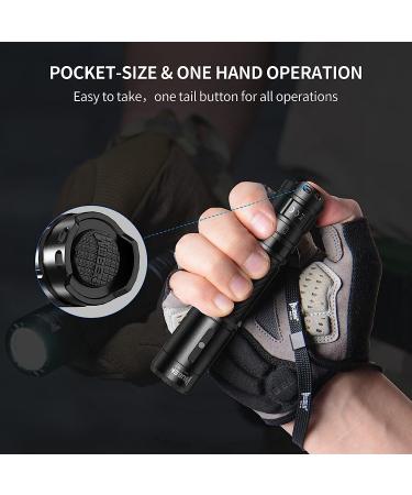WUBEN C3 Flashlight | 1200 Lumens Rechargeable Tactical LED Flashlight | 6 Modes, IP68 Waterproof, Pocket-Sized EDC Light for Emergency, Rescue, Hunting - Buy Online on SooperMarket.com