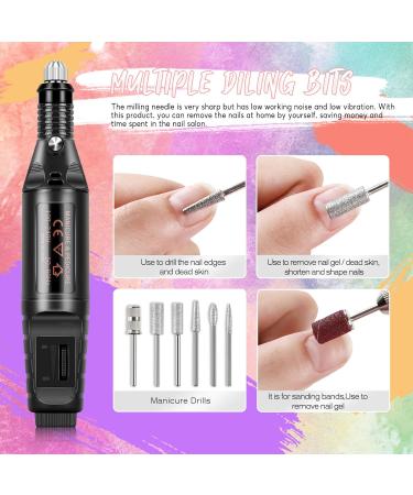 PEACECOLOR Gel Nail Kit with Electric Nail File - 15Pcs Gel Nail Polish Sets | 36W UV/LED Nail Lamp, Top/Base Matte Coat | Professional Manicure Tools & Decoration - PH0021 - Buy Online on SooperMarket.com
