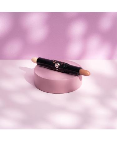 W7 Contour Stick - Double-Ended Creamy Contour & Highlight Makeup - Bronze Shape & Define Skin - Fair Fair 1 count (Pack of 1) - Buy Online on SooperMarket.com