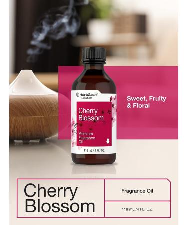 Cherry Blossom Fragrance Oil 4 fl oz | Premium Grade for Diffusers, Candles, Soap Making | Horbaach - Buy Online on SooperMarket.com