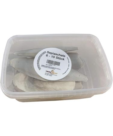 Premium Tropic Shop Sepia Shell Pack - 100% Pure Calcium Supply for Reptiles & Birds | 6-12 Pieces (100g) - Health-Promoting Minerals - Buy Online on SooperMarket.com