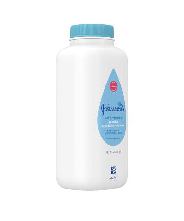 Johnson's Baby Aloe & Vitamin E Powder 4 oz - Pack of 4 | Gentle Baby Care - Buy Online on SooperMarket.com