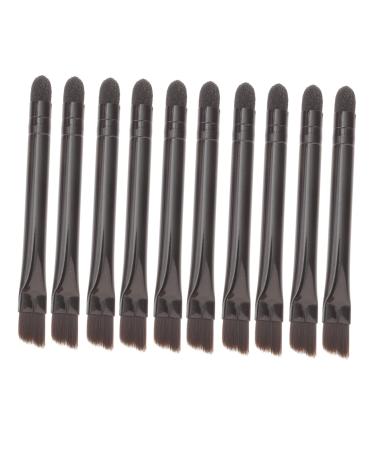 NOLITOY 10 pcs Cosmetic Makeup Double-ended Sponge Ended Cosmetics Eye Shadow Double