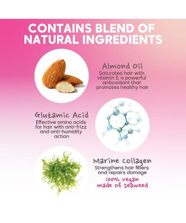 Hair Expert Thermal Mask - Marine Collagen & Almond Oil - Formaldehyde-Free - Repairs Hair Elasticity, Adds Shine & Moisture - 2.82 oz - Buy Online on SooperMarket.com