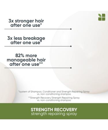 Biolage Strength Recovery Leave-In Conditioner Spray - Repairing Heat Protectant & Detangler Strengthens & Prevents Damage For Damaged & Sensitized Hair 1 Fl Oz (Pack of 1) - Buy Online on SooperMarket.com