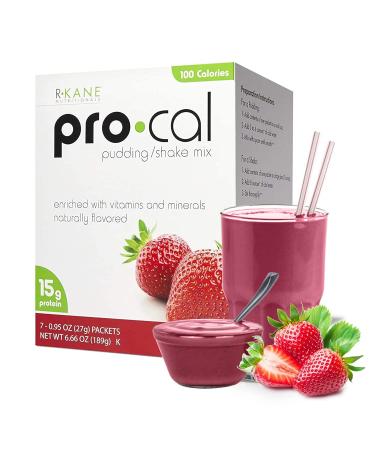 Pro-Cal Pudding/Shake Mix - 15g Protein - 7 Packets per Box