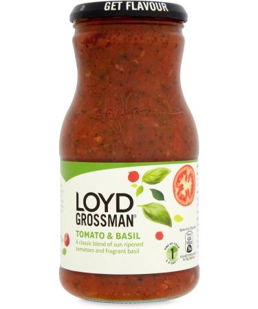 Loyd Grossman Tomato and Basil Cooking Sauce 660g Jar - Authentic Italian Flavors - Buy Online on SooperMarket.com