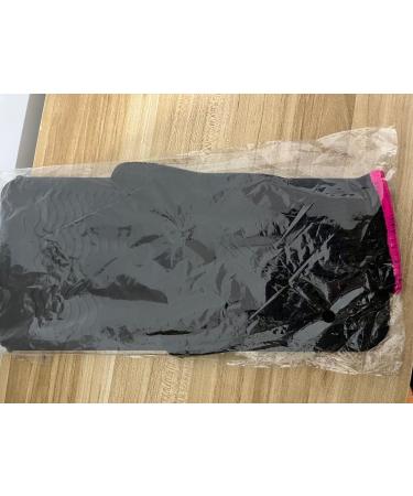 Heat-Resistant Mat Bag & Glove Set for Hair Styling Tools - Curls Smoothing Iron | 28.5cm x 14cm | Black - Buy Online on SooperMarket.com